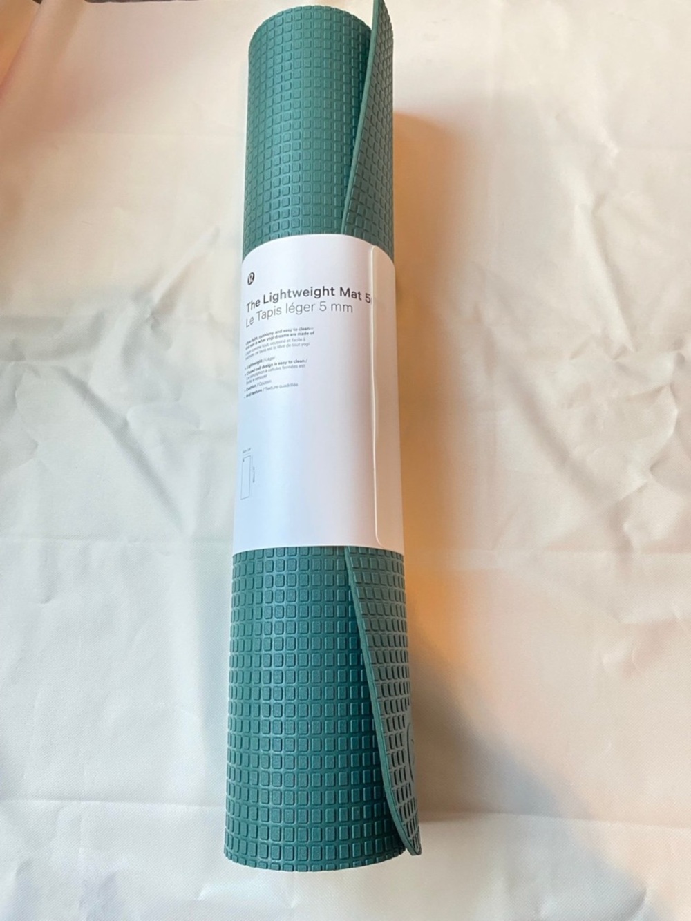 lululemon athletica Lightweight Mat in Teal Green